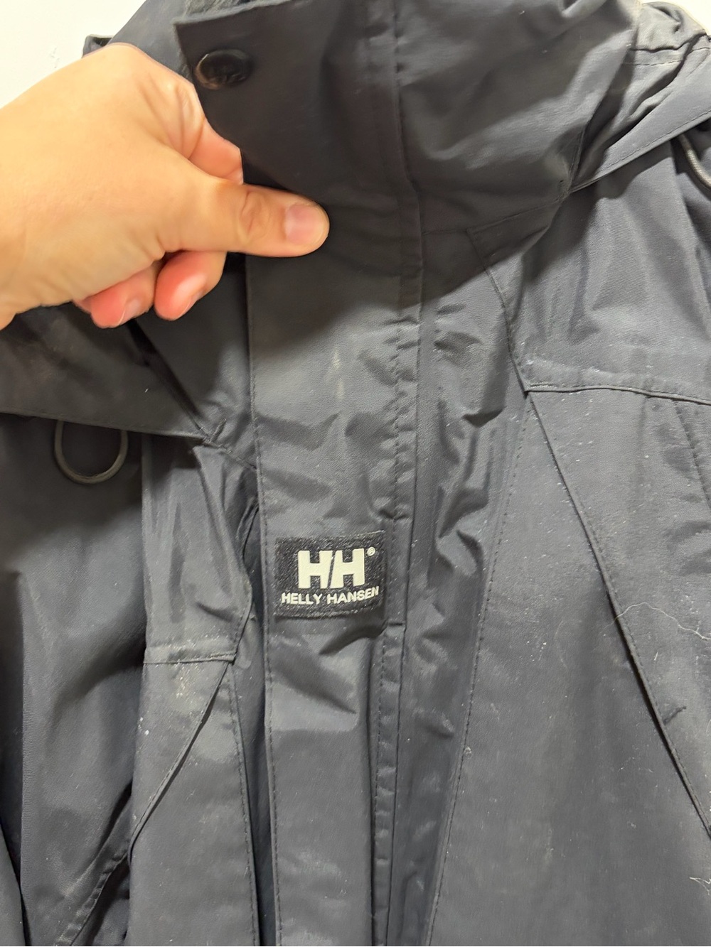 Helly Hansen Black Men's Waterproof Hooded Puffer Jacket